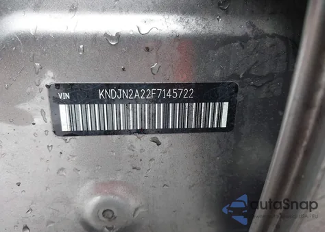 2015 Kia Soul из США, поврежденный, VIN KNDJN2A22F7145722